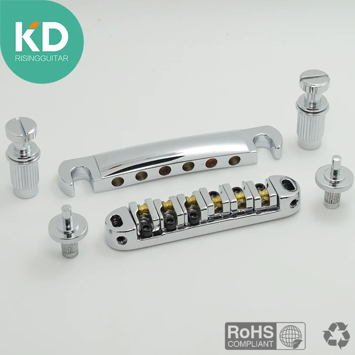 1 Set Electric Guitar Bridge Tune-O-Matic Guitar Bridge and Tail piece Chrome for LP Guitar Replacement
1 Set Electric Guitar Bridge Tune-O-Matic Guitar Bridge and Tail piece Chrome for LP Guitar Replacement