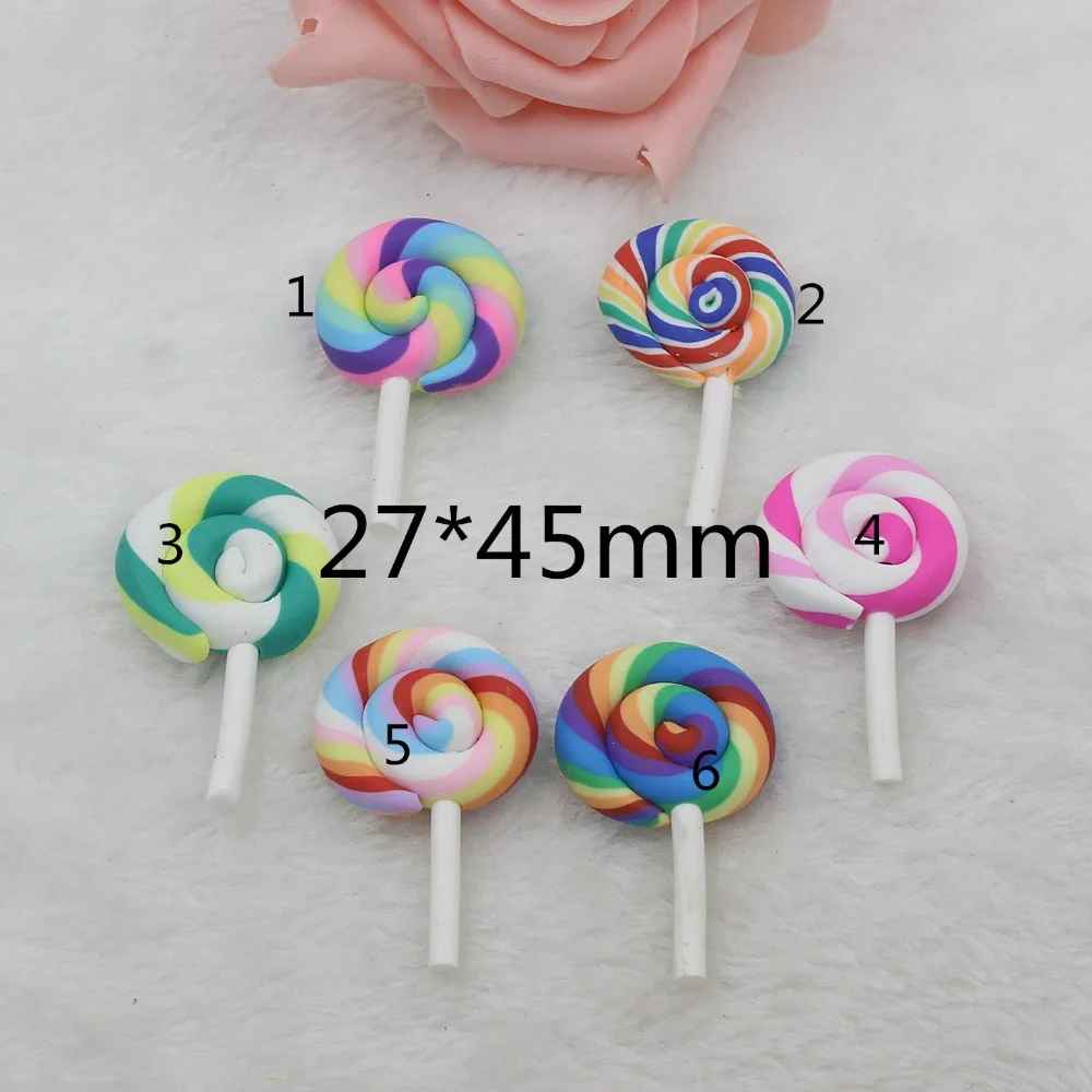 20 шт./лот kawaii ploymer clay lollipop для детей phonecase смешанные цвета около 27*45 мм
20 шт./лот kawaii ploymer clay lollipop для детей phonecase смешанные цвета около 27*45 мм