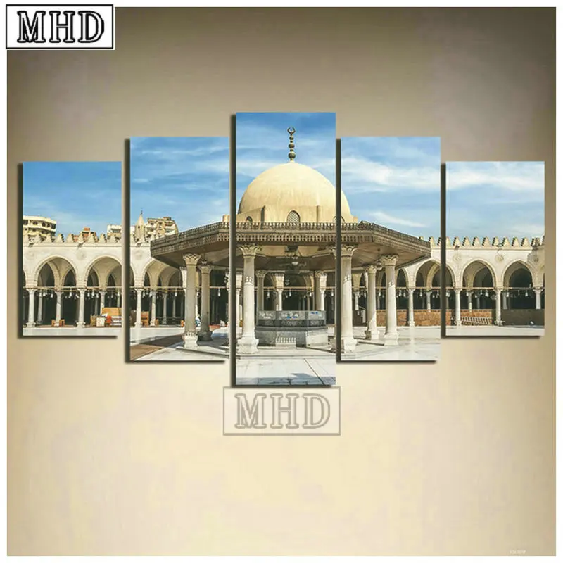 Ramadan Gift Diamond Painting Mosque Living Room Decoration 5d Full Square Drill Diamond Embroidery Islamic Castle Pattern
Ramadan Gift Diamond Painting Mosque Living Room Decoration 5d Full Square Drill Diamond Embroidery Islamic Castle Pattern