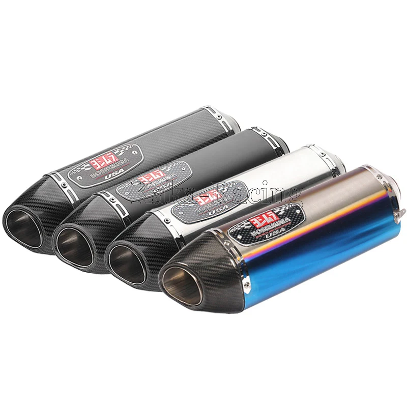 Universal Motorcycle Yoshimura Exhaust Muffler Pipe Motorbike Carbon fiber Muffler Exhaust Escape moto Tail Tube with DB Killer
Universal Motorcycle Yoshimura Exhaust Muffler Pipe Motorbike Carbon fiber Muffler Exhaust Escape moto Tail Tube with DB Killer