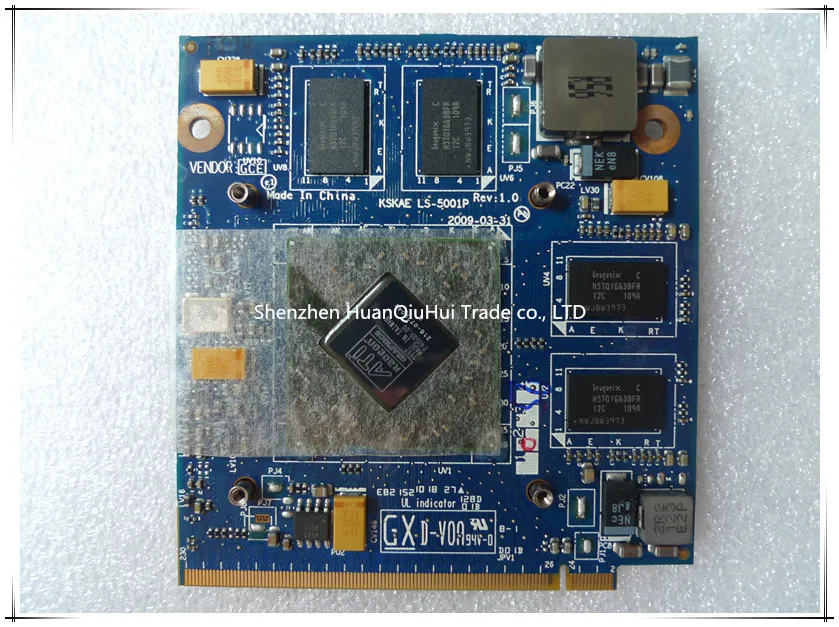 Оптовая продажа 216 0729042 KSKAE LS 5001P K000075440 MXM II A500 L500 L550 видеокарта для ноутбука HD4650 M96