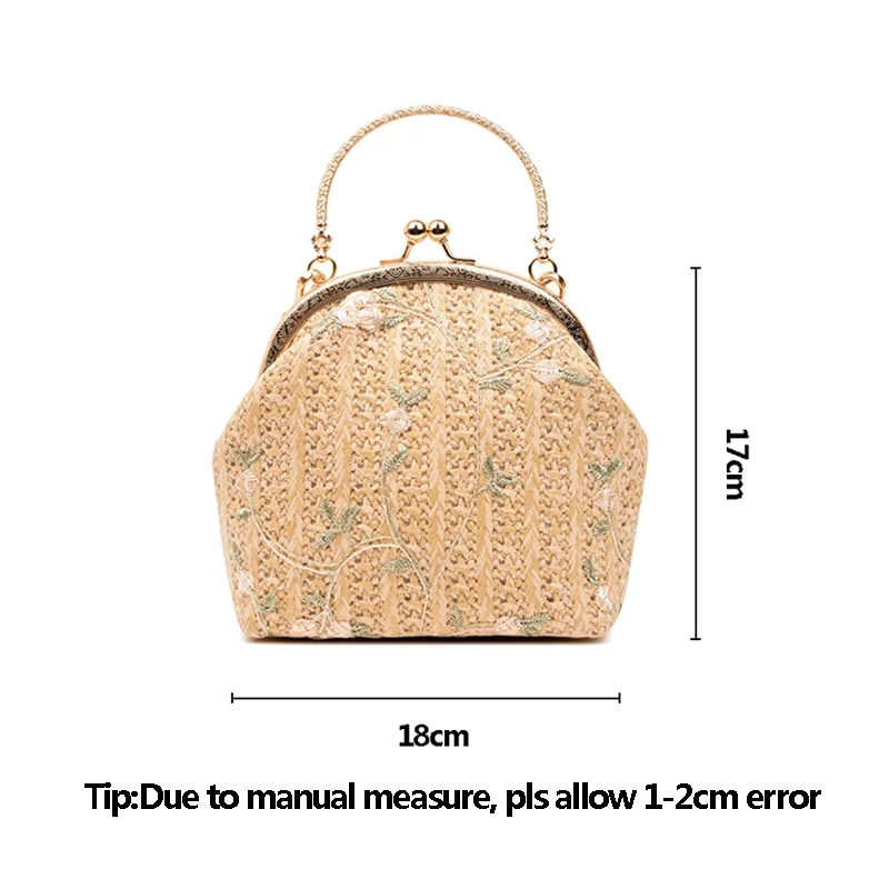 Women Beach Flower Straw Bags INS Popular Fashion Female Summer Handbag Lady Vacation Woven Shoulder Bag Chains Crossbody SS3355
Women Beach Flower Straw Bags INS Popular Fashion Female Summer Handbag Lady Vacation Woven Shoulder Bag Chains Crossbody SS3355