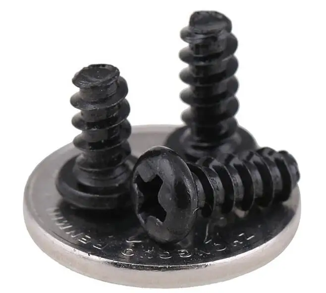 30pcs M2.3 Phillips round head flat tail mechanical screw cross furniture decorative screws black 6mm-10mm length
30pcs M2.3 Phillips round head flat tail mechanical screw cross furniture decorative screws black 6mm-10mm length