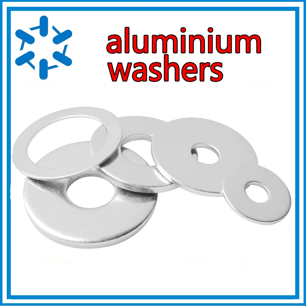 100pcs/lot M3M4M5M6M8M10M12M14 aluminium alloy washer aluminium flat washer gasket
100pcs/lot M3M4M5M6M8M10M12M14 aluminium alloy washer aluminium flat washer gasket