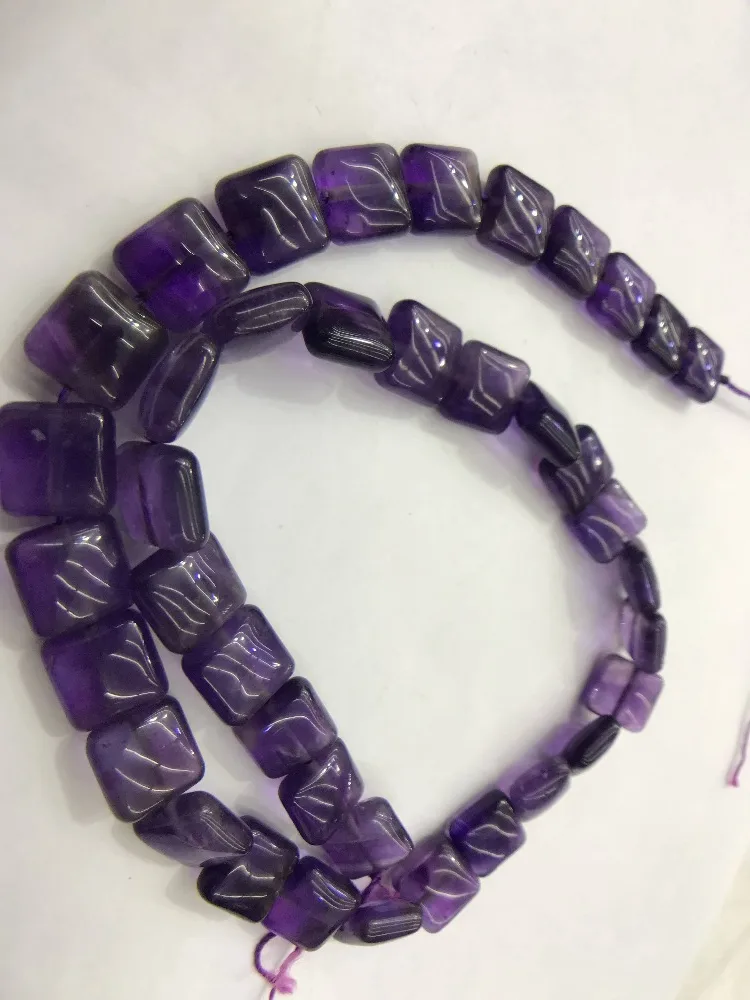 10mm(39Pcs) Natural Square Beads Shape Amthysts Strand 15 inches Wholesale For DIY Accessories Christmas Valentine Gift
10mm(39Pcs) Natural Square Beads Shape Amthysts Strand 15 inches Wholesale For DIY Accessories Christmas Valentine Gift