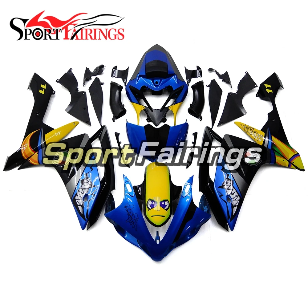 Пластик желтый синий Акула капот для Yamaha 2007 2008 YZF1000 R1 мотоцикл бодикон YZF R1 07 08 ABS Инжекционный обтекатель комплект
Пластик желтый синий Акула капот для Yamaha 2007 2008 YZF1000 R1 мотоцикл бодикон YZF R1 07 08 ABS Инжекционный обтекатель комплект