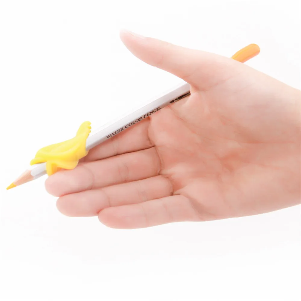 3 шт./компл. детский держатель для карандашей корректор в форме рыбы детская