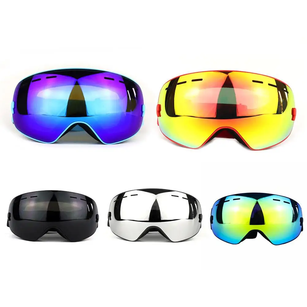 Ski Goggles Men Women Snowboard Goggles Glasses For Skiing UV Protection Large Spherical Snow Skiing Glasses Anti-fog Ski Mask
Ski Goggles Men Women Snowboard Goggles Glasses For Skiing UV Protection Large Spherical Snow Skiing Glasses Anti-fog Ski Mask