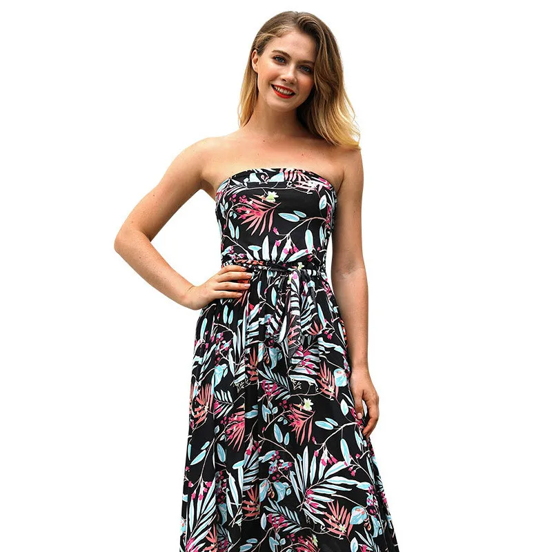 Strapless Bohemian Long Dress Summer Vintage Draped Long Dress Sleeveless Vacation Maxi Dress for Woman Holiday Streetwear
Strapless Bohemian Long Dress Summer Vintage Draped Long Dress Sleeveless Vacation Maxi Dress for Woman Holiday Streetwear