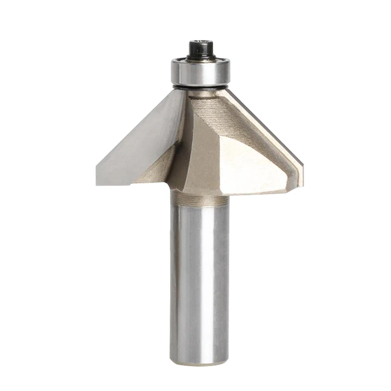 1pc Woodworking 45 degree 1/2*3/4 milling cutter with bearing trimming blades knife gong Woodworking Machine cutting tools
1pc Woodworking 45 degree 1/2*3/4 milling cutter with bearing trimming blades knife gong Woodworking Machine cutting tools