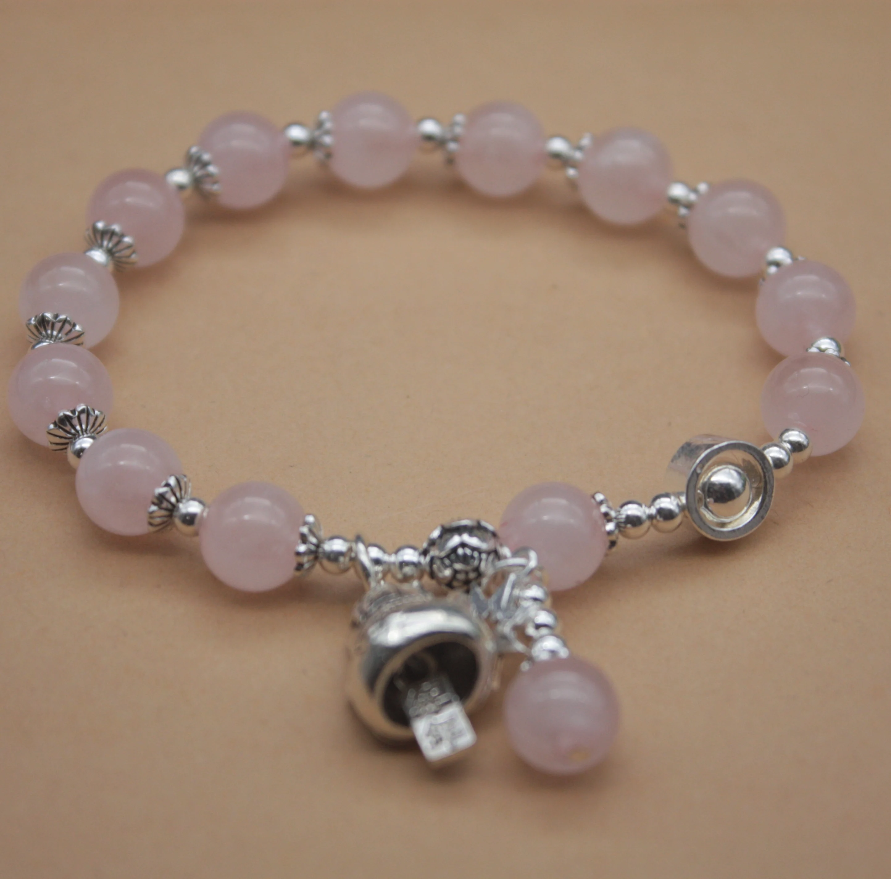 Sterling S925 Silver Bracelet Women's Pink Crystal Beads 8mm Luck Cat Link Tassel 16cmL/6.3inchL Chain Bracelet
Sterling S925 Silver Bracelet Women's Pink Crystal Beads 8mm Luck Cat Link Tassel 16cmL/6.3inchL Chain Bracelet