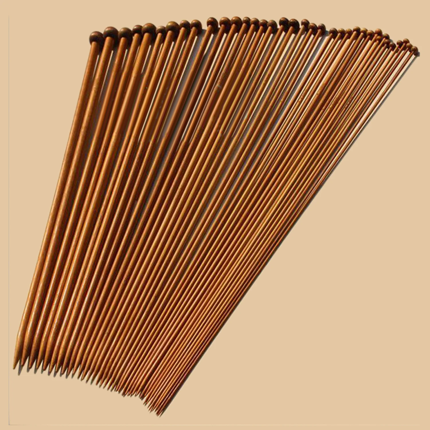 36pcs 2-10mm Sizes Single Pointed Carbonized Bamboo Smooth Crochet Yarn Knitting Needles Set for Handmade Art Crafts Accessories
36pcs 2-10mm Sizes Single Pointed Carbonized Bamboo Smooth Crochet Yarn Knitting Needles Set for Handmade Art Crafts Accessories