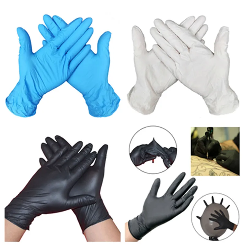 100 Pcs Nitrile Disposable Gloves Black Waterproof Household Male Female Gloves for Mechanic Repairman Work Gloves
100 Pcs Nitrile Disposable Gloves Black Waterproof Household Male Female Gloves for Mechanic Repairman Work Gloves