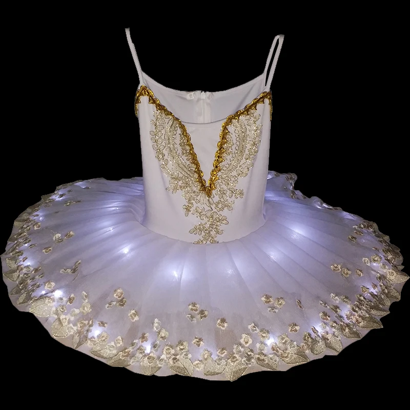 Led Luminous Ballet Tutu Dress Adult Children's Dance Costume Swan Lake Fluorescent Performance Clothing Leotards Suit H502
Led Luminous Ballet Tutu Dress Adult Children's Dance Costume Swan Lake Fluorescent Performance Clothing Leotards Suit H502