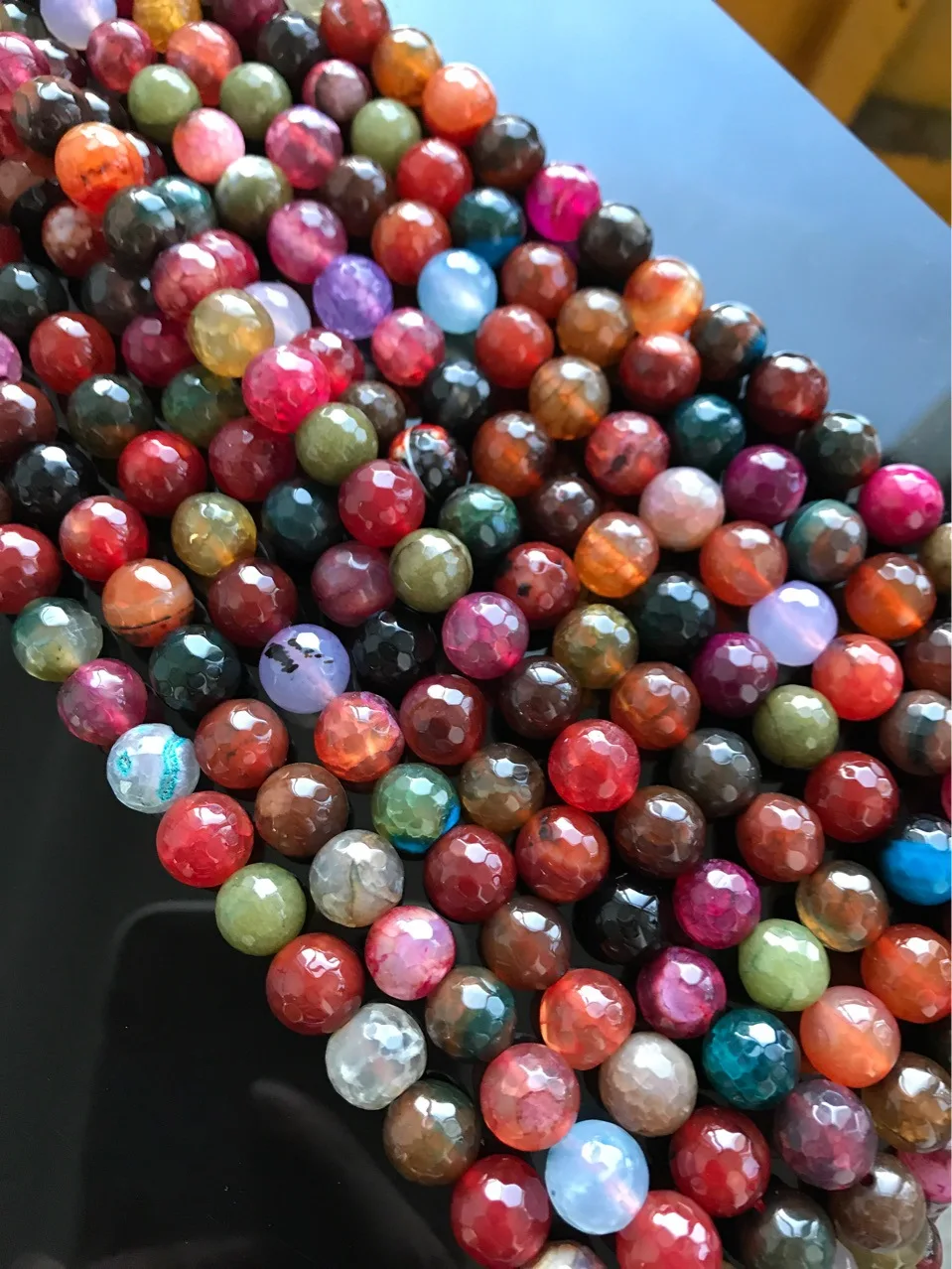 Natural Tourmalines Agates Stone Beads for Jewelry Making Popcorn Faceted Strand 15" Wholesale DIY Necklace Bracelet Accessories
Natural Tourmalines Agates Stone Beads for Jewelry Making Popcorn Faceted Strand 15" Wholesale DIY Necklace Bracelet Accessories