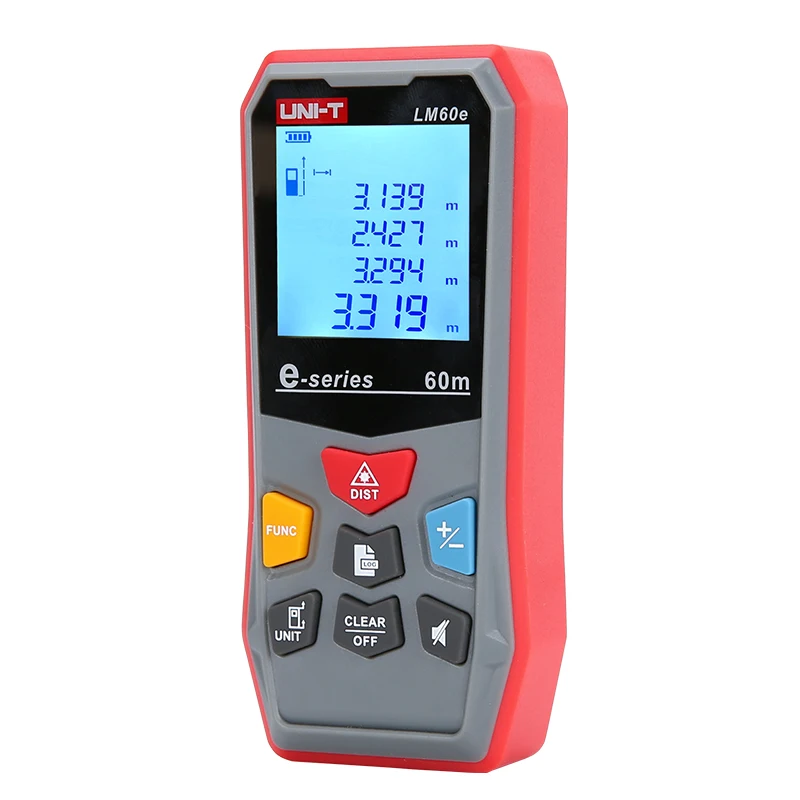 UNI T LM45e/LM60e лазерный дальномер 45 м/60 м Лазерная электронная линейка/прибор для