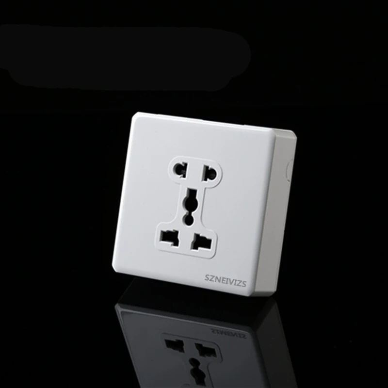 Free Shipping,KM001EU-W White Surface Mounted Universal Socket 10A socket for EU/AU/CN/US Plugs
Free Shipping,KM001EU-W White Surface Mounted Universal Socket 10A socket for EU/AU/CN/US Plugs