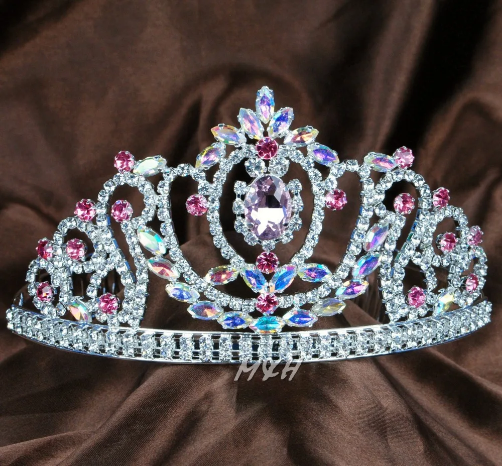 High Quality Handmade Women Wedding Brides Crystal Rhinestone Crown Pageant Prom Party Headband Headpiece Tiara w/ Hair Combs
High Quality Handmade Women Wedding Brides Crystal Rhinestone Crown Pageant Prom Party Headband Headpiece Tiara w/ Hair Combs