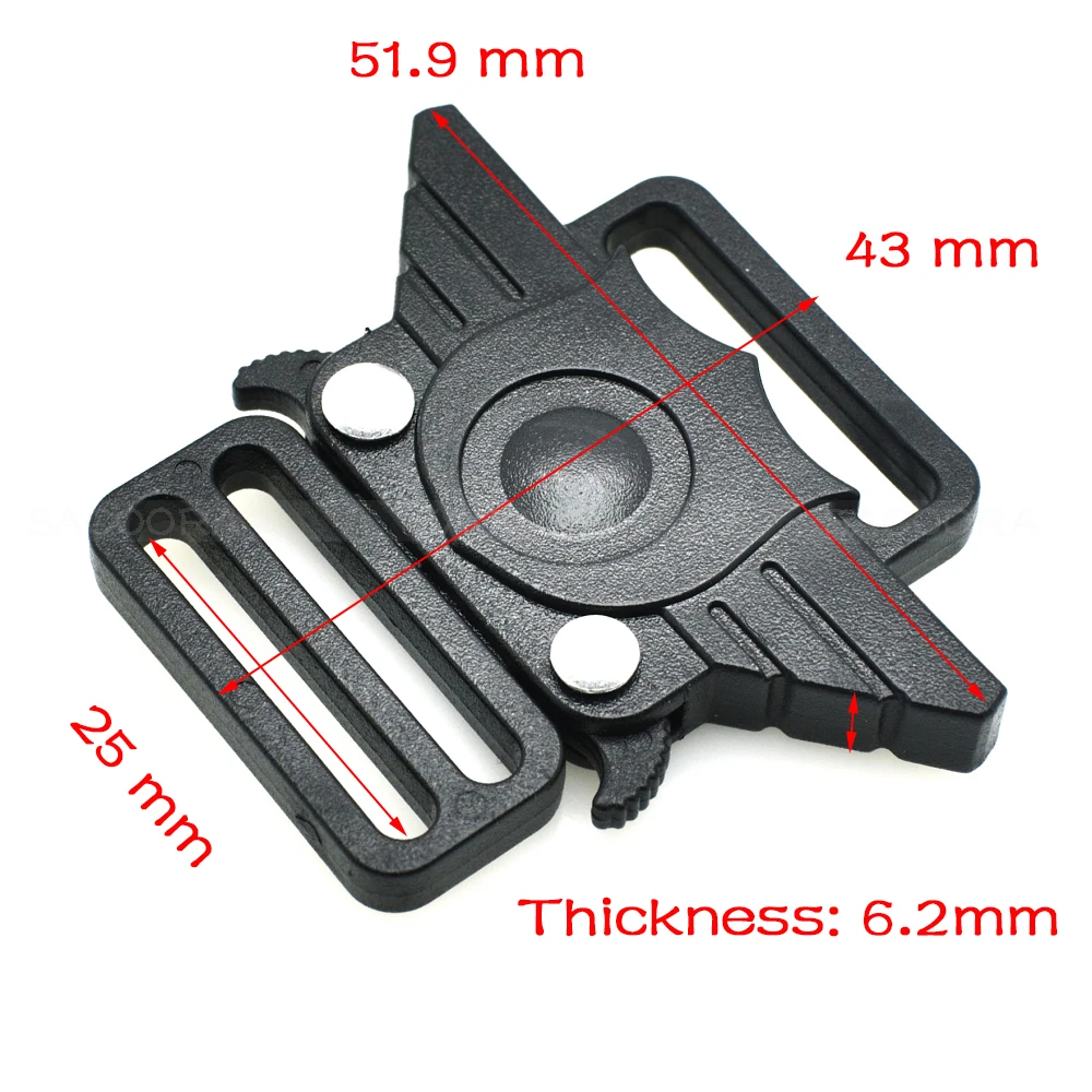 120pcs/pack Pack 1" Webbing Detach Buckle for Outdoor Sports Bags Students Bags Luggage
120pcs/pack Pack 1" Webbing Detach Buckle for Outdoor Sports Bags Students Bags Luggage