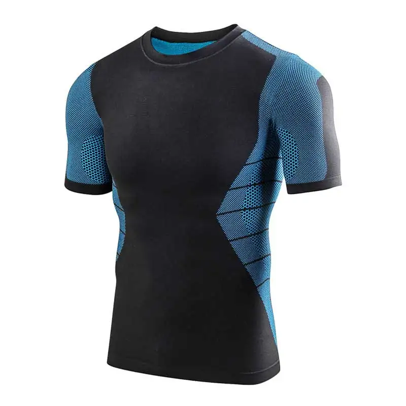 Men Quick Dry Short Sleeve Workout GYM Fitness Tops Tee Men's Sport Running Yoga Compression Skiing Exercise Muslce T Shirt MA58
Men Quick Dry Short Sleeve Workout GYM Fitness Tops Tee Men's Sport Running Yoga Compression Skiing Exercise Muslce T Shirt MA58