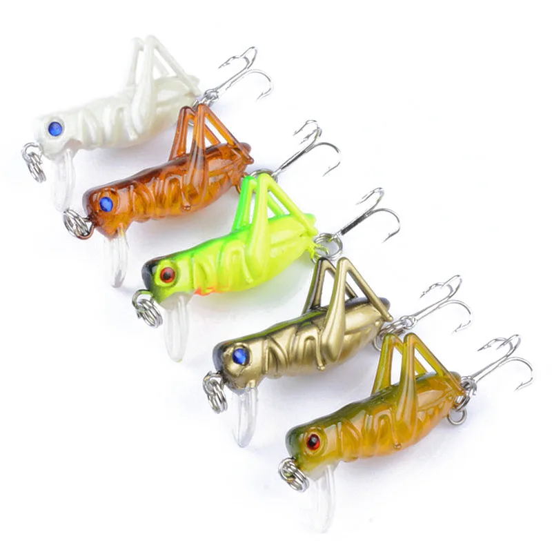 1PCS 40mm 3g Grasshopper Insects Fishing Lures Flying Wobbler Lure Hard Bait 10# Hooks Artificial Baits Bass Pike Fishing Tools
1PCS 40mm 3g Grasshopper Insects Fishing Lures Flying Wobbler Lure Hard Bait 10# Hooks Artificial Baits Bass Pike Fishing Tools