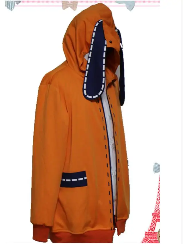 Anime Compulsive Gambler Runa Yomozuki cosplay costume hoodie jacket coat lolita punk girls rabbit | Мужская одежда