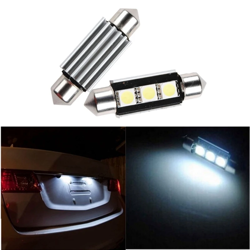 4 шт. 39 мм 6418 C5W 3 SMD 5050 LED белый CANBUS безошибочный автомобильный номерной знак лампы Купол гирлянда дверная лампа источник
4 шт. 39 мм 6418 C5W 3 SMD 5050 LED белый CANBUS безошибочный автомобильный номерной знак лампы Купол гирлянда дверная лампа источник