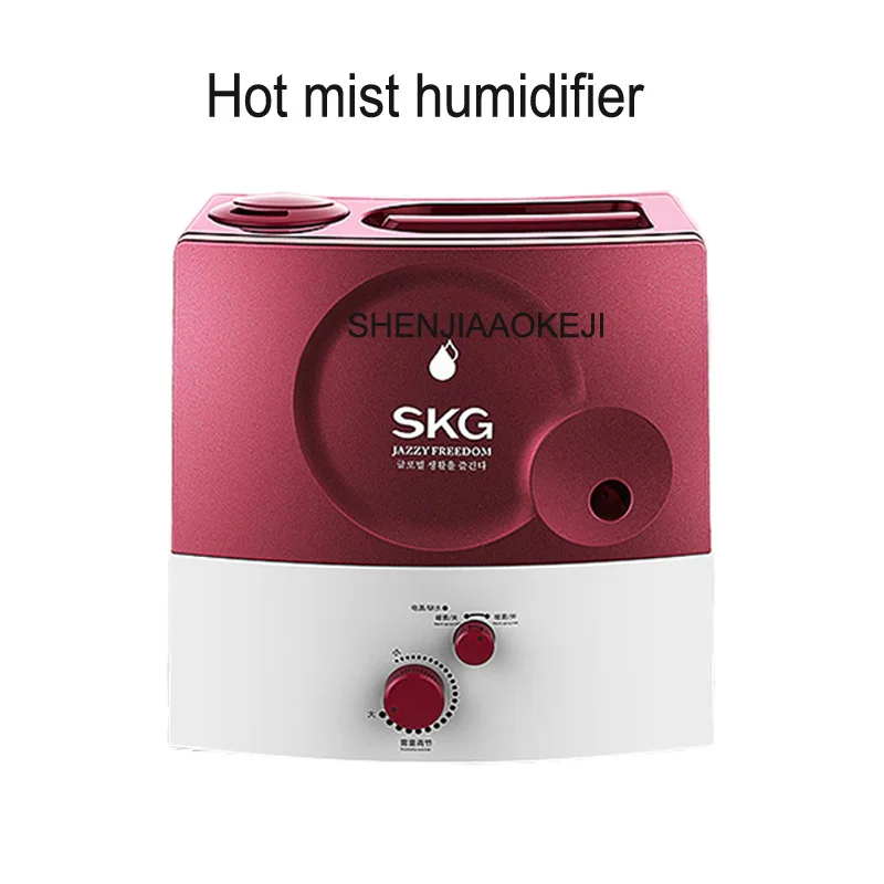 SKG-1829 hot mist humidifier 7L large capacity water tank warm fog humidifier Aromatherapy Essential oil diffuser 220V
SKG-1829 hot mist humidifier 7L large capacity water tank warm fog humidifier Aromatherapy Essential oil diffuser 220V