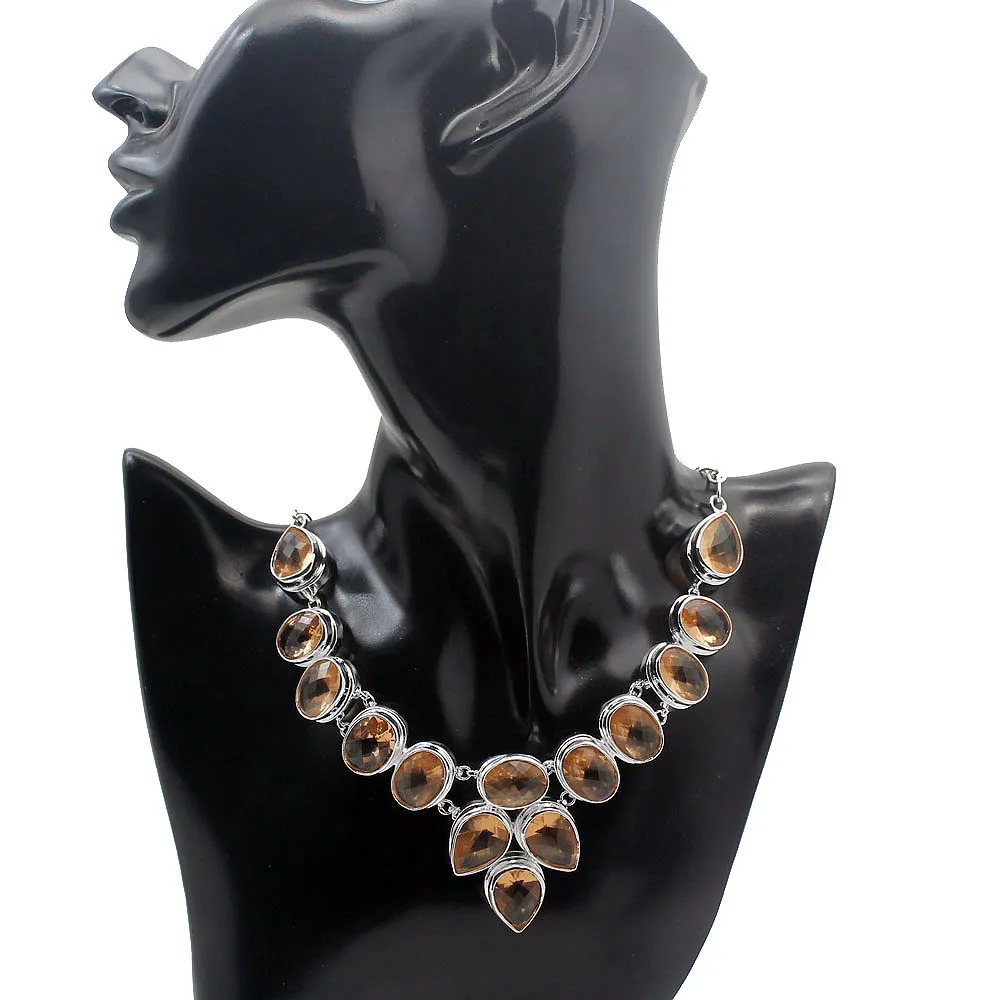 Huge Prom Dresses Women Jewelry Honey Topaz925 Sterling Silver Color Chain Necklace 19 Inch TF263 Free Shipping
Huge Prom Dresses Women Jewelry Honey Topaz925 Sterling Silver Color Chain Necklace 19 Inch TF263 Free Shipping