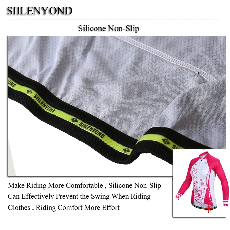 Siilenyond 2019 Women 100% Polyester Cycling Jersey Quick-Dry Mountain Bicycle Cycling Clothing Racing Bike Cycling Clothes Wear
Siilenyond 2019 Women 100% Polyester Cycling Jersey Quick-Dry Mountain Bicycle Cycling Clothing Racing Bike Cycling Clothes Wear