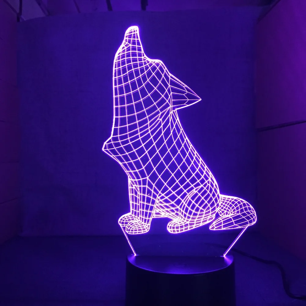 Roaring Dog Led Night Lamp 7 Colors Changing Acrylic Table Lamp USB Touch Button Fashion Home Living Room Lighting Decor Light
Roaring Dog Led Night Lamp 7 Colors Changing Acrylic Table Lamp USB Touch Button Fashion Home Living Room Lighting Decor Light