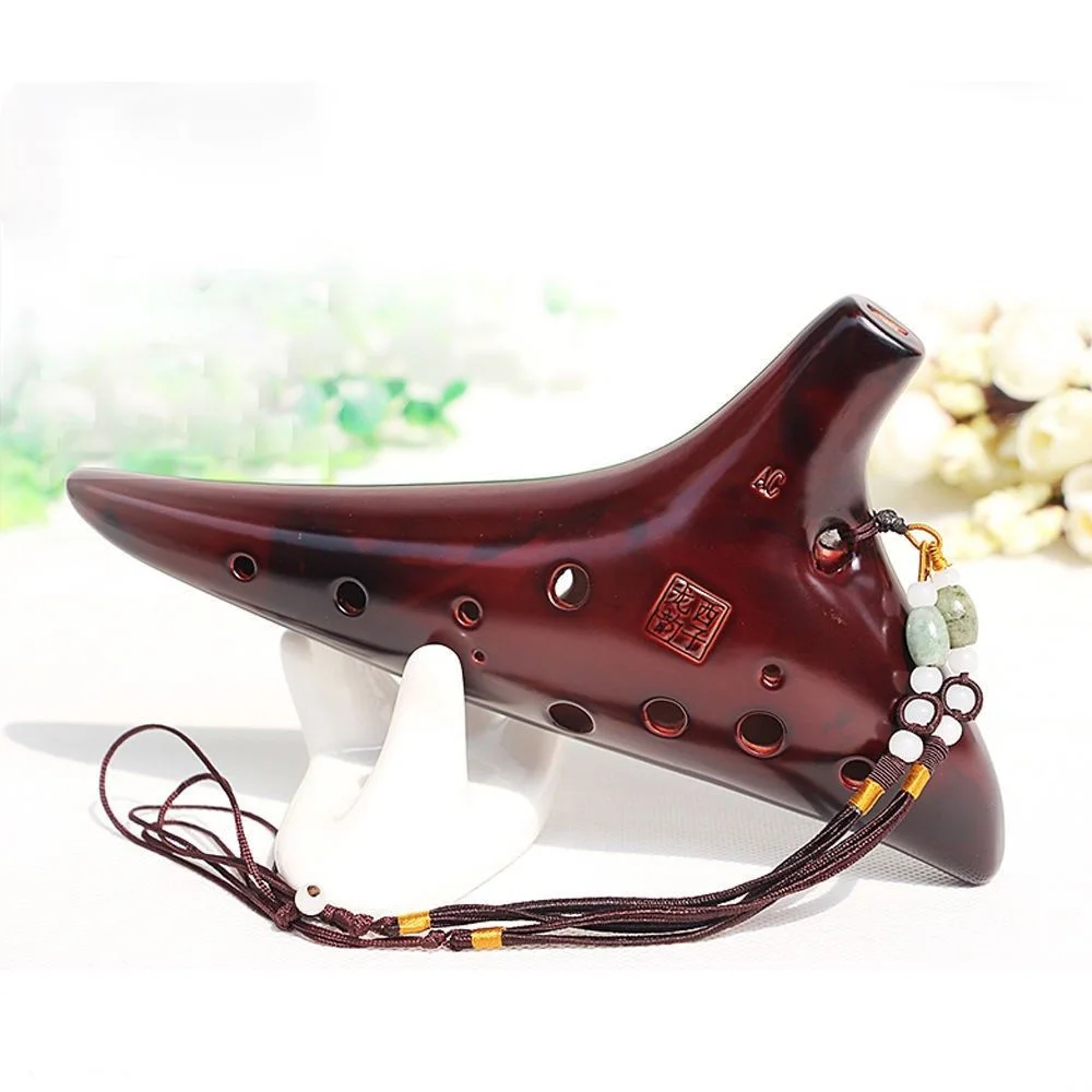 Professional Dragon Rythem 12 Hole Alto C Smoked Ceramic Ocarina,Collectible,Gift Ideas With Sharp/Chain
Professional Dragon Rythem 12 Hole Alto C Smoked Ceramic Ocarina,Collectible,Gift Ideas With Sharp/Chain