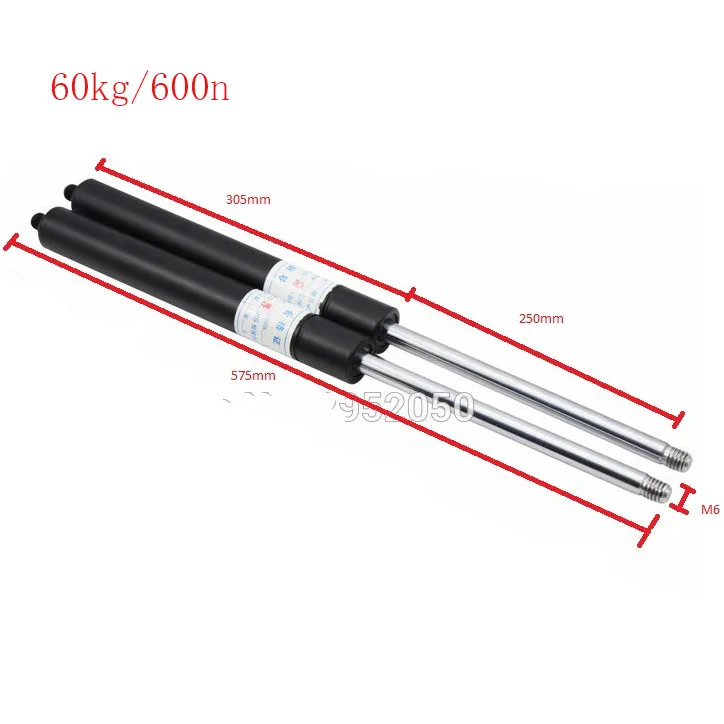 250mm Stroke 60kg/600n Force Auto Gas Spring Damper Ball Gas Strut Shock Spring Lift Prop Automotive M6 Gas Spring
250mm Stroke 60kg/600n Force Auto Gas Spring Damper Ball Gas Strut Shock Spring Lift Prop Automotive M6 Gas Spring