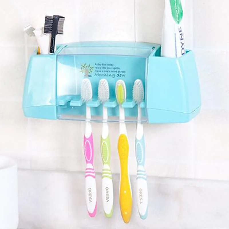 Фото BAISPO многофункциональная зубная щетка держатель для хранения аксессуары ванной