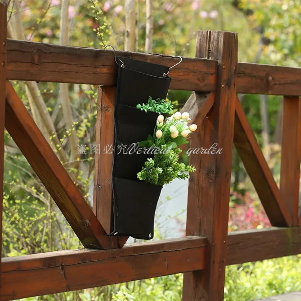 5pcs 4-Pocket Vertical Wall Planter Garden Decoration Wall-mounted Grow Bags Vegetable Flower Pot 30*60*0.2cm
5pcs 4-Pocket Vertical Wall Planter Garden Decoration Wall-mounted Grow Bags Vegetable Flower Pot 30*60*0.2cm