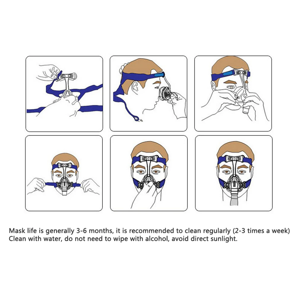 BMC-NM4 Nasal Mask for Automatic CPAP APAP Masks Anti Snoring Treatment Interface Sleep Snore Respirator Strap with Headgear
BMC-NM4 Nasal Mask for Automatic CPAP APAP Masks Anti Snoring Treatment Interface Sleep Snore Respirator Strap with Headgear