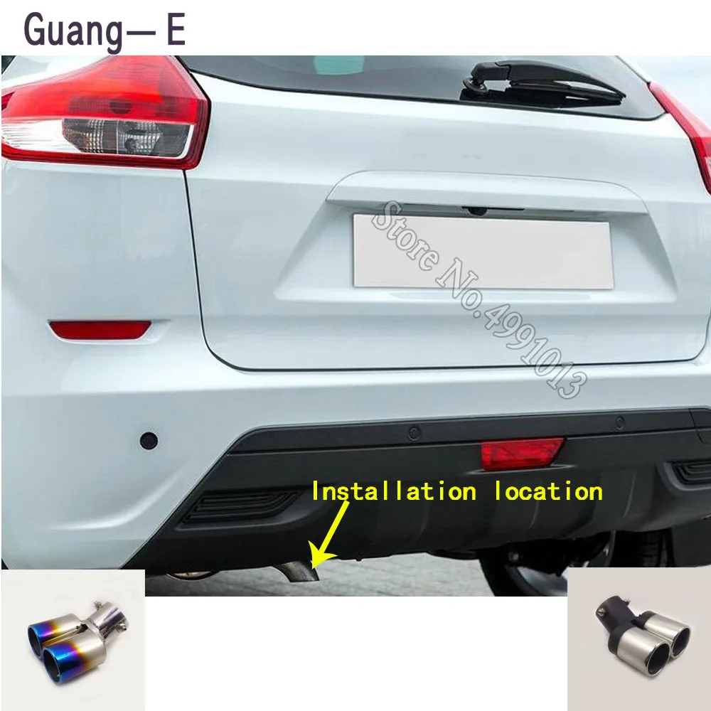 For LADA XRAY 2016-2019 car stickers cover body muffler exterior back end pipe dedicate exhaust tip tail outlet ornament 1pcs
For LADA XRAY 2016-2019 car stickers cover body muffler exterior back end pipe dedicate exhaust tip tail outlet ornament 1pcs