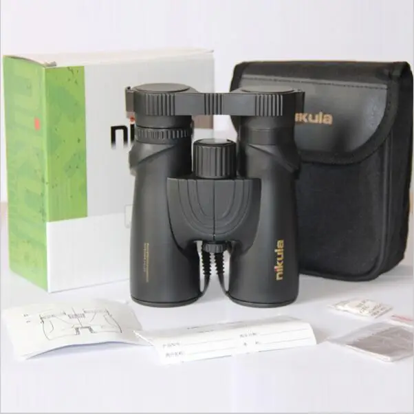 Nikula 10X42 Binoculars Professional Nitrogen Waterproof telescope Powerful HD Bak4 Night Vision hunting scope military compact
Nikula 10X42 Binoculars Professional Nitrogen Waterproof telescope Powerful HD Bak4 Night Vision hunting scope military compact
