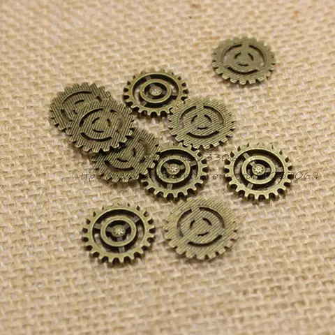 Wholesale 50pcs/lot 18mm Antique bronze Color Charm Antique Alloy Thick Gear Charm Gear Jewelry Pendant T0189
Wholesale 50pcs/lot 18mm Antique bronze Color Charm Antique Alloy Thick Gear Charm Gear Jewelry Pendant T0189