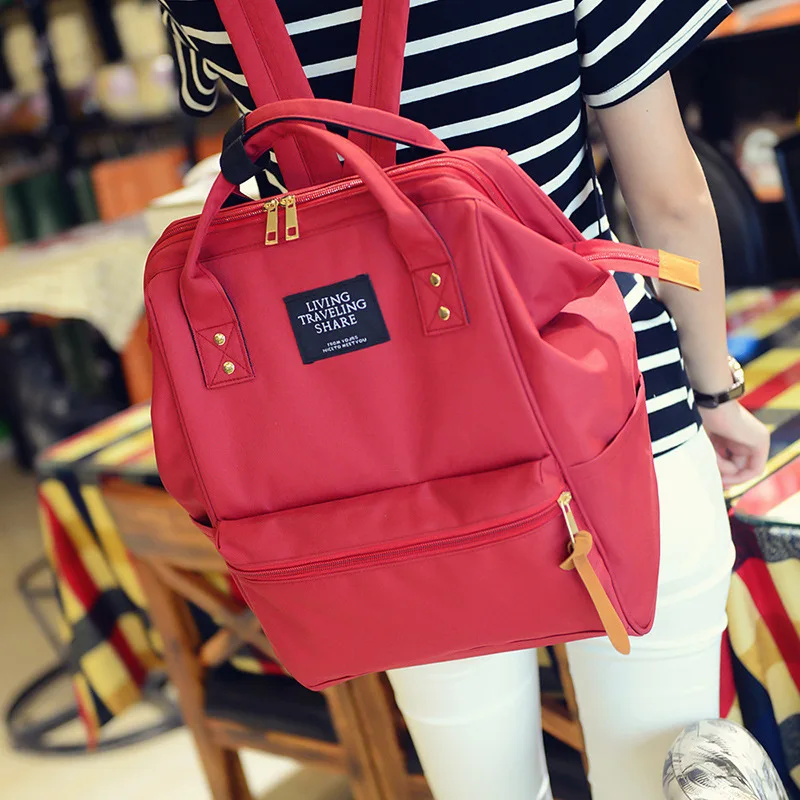 Korean New Stylish Canvas Women Backpack School Backpack Girl Laptop SchoolBags Casual Mochila feminina escolar
Korean New Stylish Canvas Women Backpack School Backpack Girl Laptop SchoolBags Casual Mochila feminina escolar
