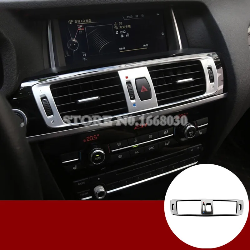 Inner Center Console Air Vent Outlet Cover Trim 2pcs For BMW X3 F25 2011-2017 Car accesories interior Car Trim
Inner Center Console Air Vent Outlet Cover Trim 2pcs For BMW X3 F25 2011-2017 Car accesories interior Car Trim