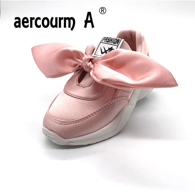 тряпошные кроссовки Aercourm a/осень 2018 г. Новинка спортивный Обувь шелковая ткань