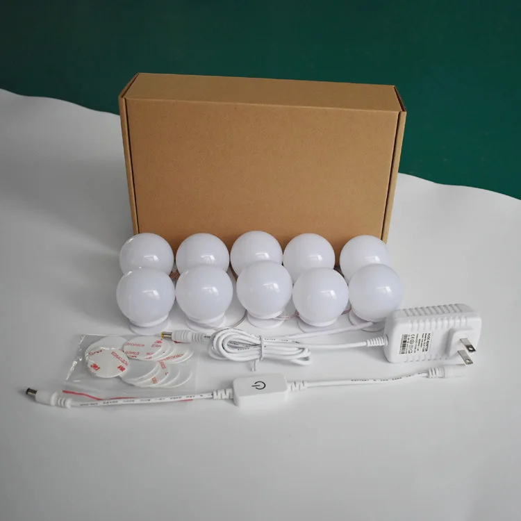 hollywood LED Light Bulbs headlights led makeup lamp Kit AC110V 220V Cosmetic Lighted Make up Mirrors Bulb Adjustable Lights
hollywood LED Light Bulbs headlights led makeup lamp Kit AC110V 220V Cosmetic Lighted Make up Mirrors Bulb Adjustable Lights