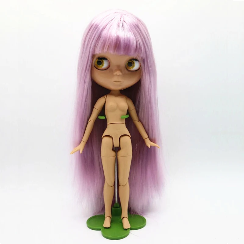 2022 Blyth Dolls Dark Skin 1/6 Doll Blyth doll Straight Hair With Bangs/fringe BJD Suitable for DIY 19 Joints body toy for girls
2022 Blyth Dolls Dark Skin 1/6 Doll Blyth doll Straight Hair With Bangs/fringe BJD Suitable for DIY 19 Joints body toy for girls