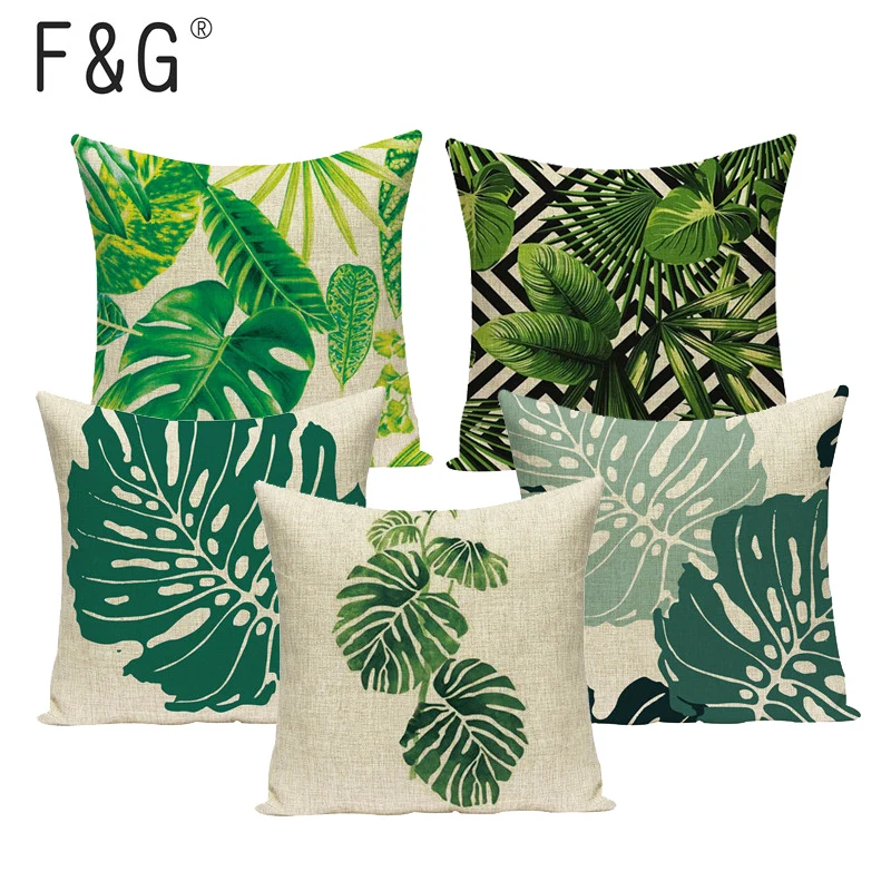 Monstera Palm Leaf Banana Leaves Cushion Cover Farmhouse Garden Linen custom Pillow Cover Bedroom Sofa Home Decor Pillowcase
Monstera Palm Leaf Banana Leaves Cushion Cover Farmhouse Garden Linen custom Pillow Cover Bedroom Sofa Home Decor Pillowcase