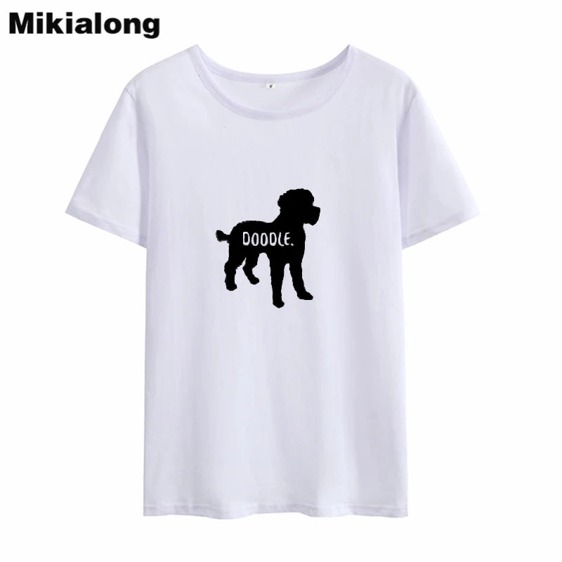 Mikialong Dog Doodle Tumblr T Shirt Women 2018 Summer Short Sleeve Loose T-shirt Women Black White Cotton Tee Shirt Femme
Mikialong Dog Doodle Tumblr T Shirt Women 2018 Summer Short Sleeve Loose T-shirt Women Black White Cotton Tee Shirt Femme