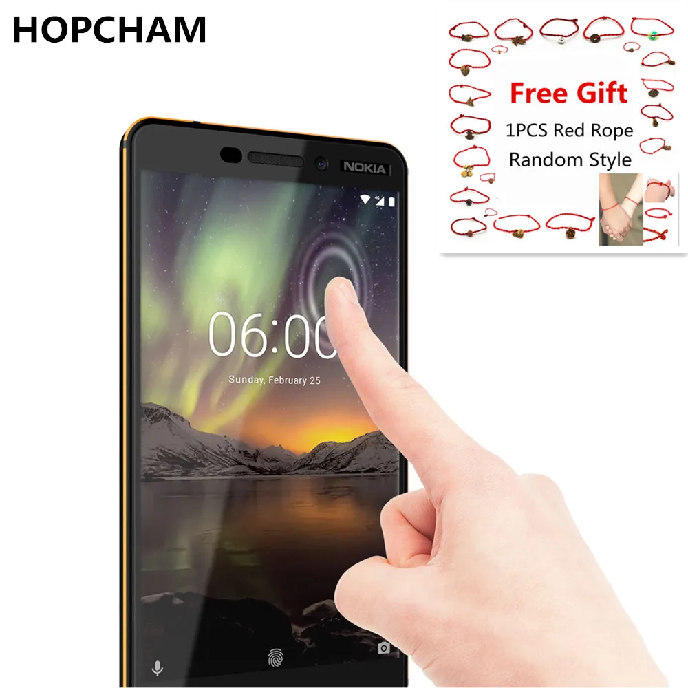 Защитное стекло HOPCHAM закаленное 9H для Nokia 5 3 8 | Мобильные телефоны и аксессуары