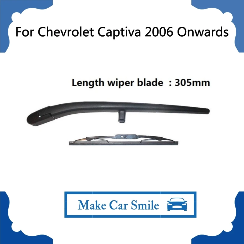 Blade 305mm Rear Wiper Blade And Arm For Chevrolet Captiva 2006 Onwards Windscreen Car Auto Accessories New
Blade 305mm Rear Wiper Blade And Arm For Chevrolet Captiva 2006 Onwards Windscreen Car Auto Accessories New