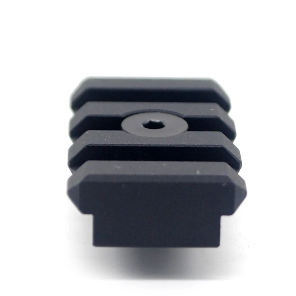 

New 3 Slots Black Anodized Keymod Picatinny/ Weaver Rail Section For Keymod Handguard Rails