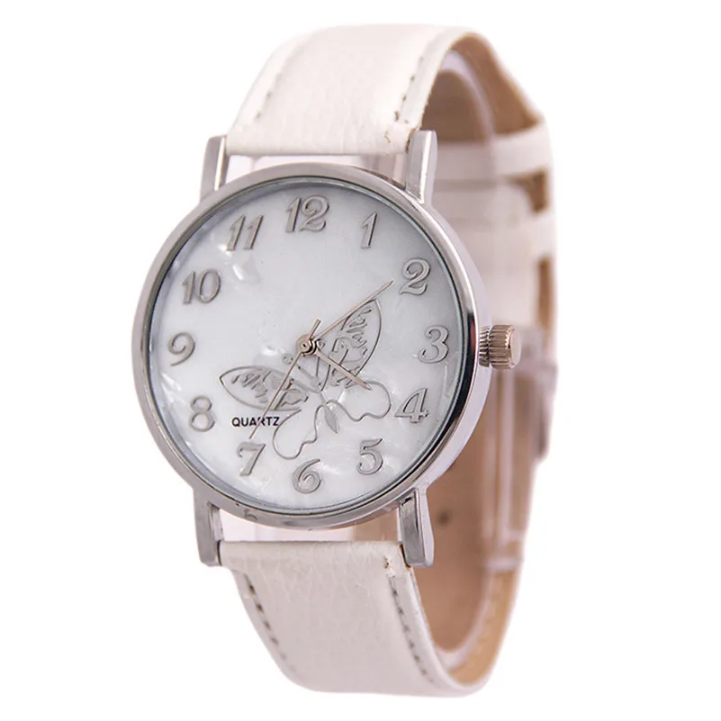Women Girl Watches New Fashion Embossed Butterfly Ladies Leather Quartz Wrist Watch Luxury Ladies Casual Clock Reloj Mujer #c
Women Girl Watches New Fashion Embossed Butterfly Ladies Leather Quartz Wrist Watch Luxury Ladies Casual Clock Reloj Mujer #c